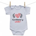 Body s krátkým rukávem Vyrobeno z lásky