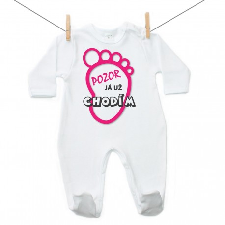 Overal Pozor já už chodím Dívka