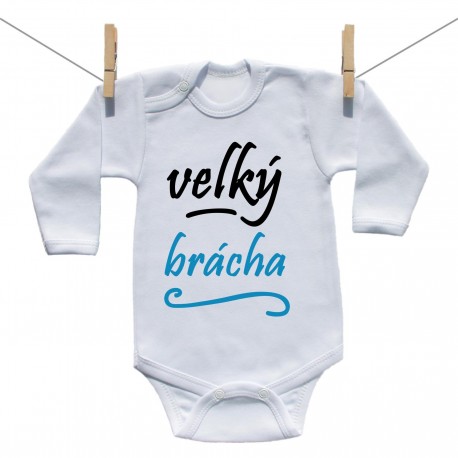 Body s dlouhým rukávem Velký brácha Body s dlouhým rukávem Velký brácha