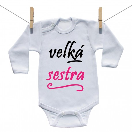 Body s dlouhým rukávem Velká sestra
