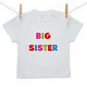 Tričko s krátkým rukávem Big sister