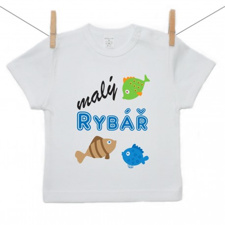 Tričko s krátkým rukávem Malý rybář