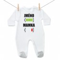 Overal Baterie nabitá/vybitá mamka se jménem