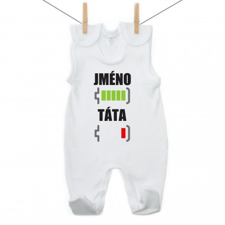 Dupačky Baterie nabitá/vybitá táta se jménem Dupačky Baterie nabitá/vybitá táta se jménem