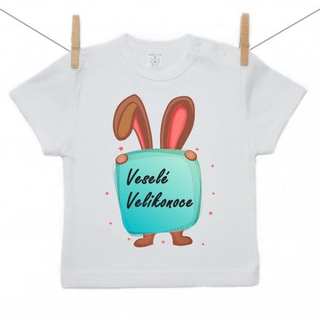 Tričko s krátkým rukávem Veselé Velikonoce