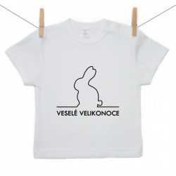 Tričko s krátkým rukávem Veselé Velikonoce