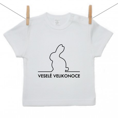 Tričko s krátkým rukávem Veselé Velikonoce
