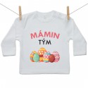 Tričko s dlouhým rukávem Mámin tým