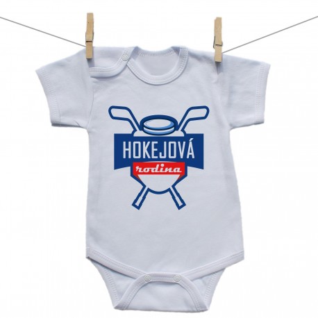 Body s krátkým rukávem Hokejová rodina