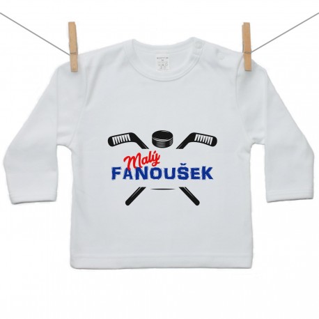 Tričko s dlouhým rukávem Malý fanoušek