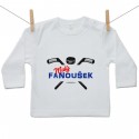 Tričko s dlouhým rukávem Malý fanoušek