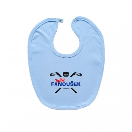Modrý bryndáček na zapínání Velký fanoušek