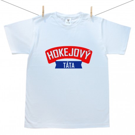 Pánské triko s krátkým rukávem Hokejový táta