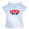 Dámské triko s krátkým rukávem Hokejová máma