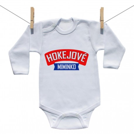 Body s dlouhým rukávem Hokejové miminko