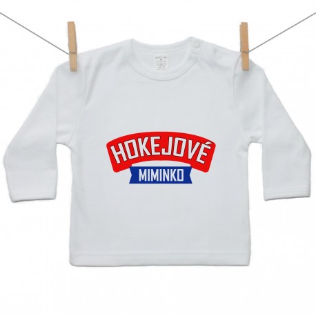 Tričko s dlouhým rukávem Hokejové miminko