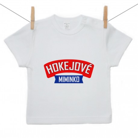 Tričko s krátkým rukávem Hokejové miminko