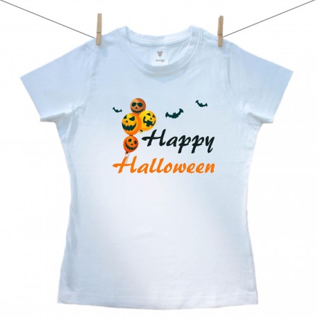 DámskÉ triko s krátkým rukávem Happy Halloween