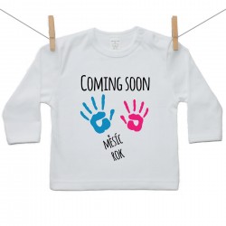 Tričko s dlouhým rukávem Coming soon