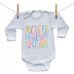 Body s dlouhým rukávem Abeceda