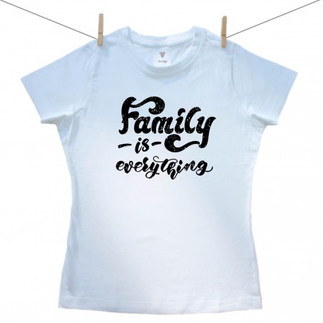Dámské triko s krátkým rukávem Family is everything