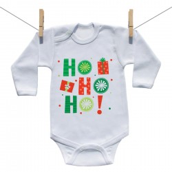 Body s dlouhým rukávem HO HO HO!