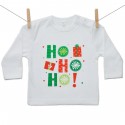 Tričko s dlouhým rukávem HO HO HO!