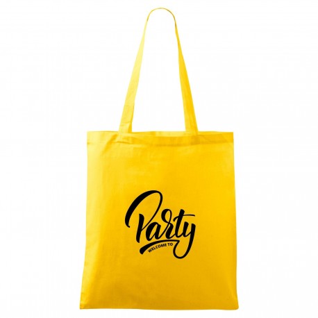 Žlutá taška Welcome to party