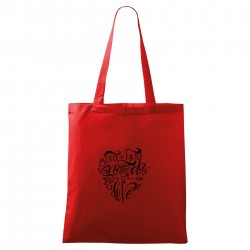 Červená taška All you need is love